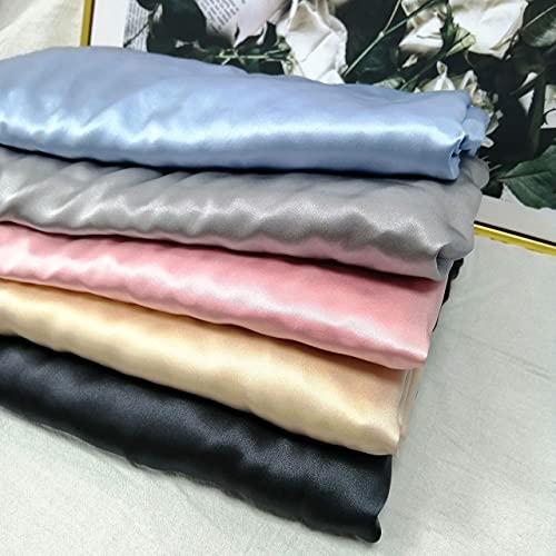 Image of Baby Soft Silk Blanket - 100% Mulberry Silk On One Layer with Minky Plush Dot Blanket Backing - Reversible Double Layer, Gift for Girls /Boys Best for Summer (28 x 40 inch, Silver Grey)