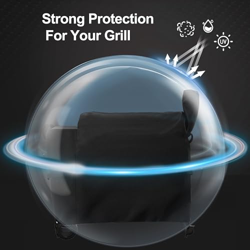 Grill Cover for Traeger Grills Pro 34/780 Series, Outdoor Heavy Duty Waterproof Griddle Cover BBQ Covers Rip-Proof Material Smoker Cover, UV and Fade Resistant Grill Cover(53\" Lx 22\" W x 47\" H) - Thumbnail 5