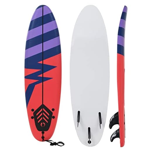 Vidaxl Tabla De Surf 170 Cm Rayas Deportes Acuáticos Exterior Navegación Mar
