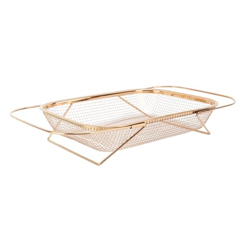 Comparison: Best Rose Gold Colander 5 Over The Sink Colander, Rectangle Stainless Steel Over The Sink Strainer Basket For Kitchen Sink with Handles Fine Mesh Expandable Handy Kitchen Tool Kitchen Essentials (Rose Gold)