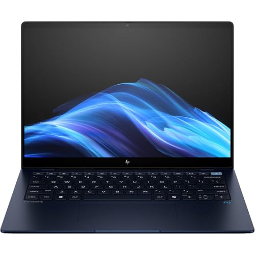 Image of HP EliteBook Ultra G1q8 14 inch Touchscreen Notebook AI PC - 2.2K - Qualcomm Snapdragon - 16 GB - 512 GB SSD - Qualcomm Chip