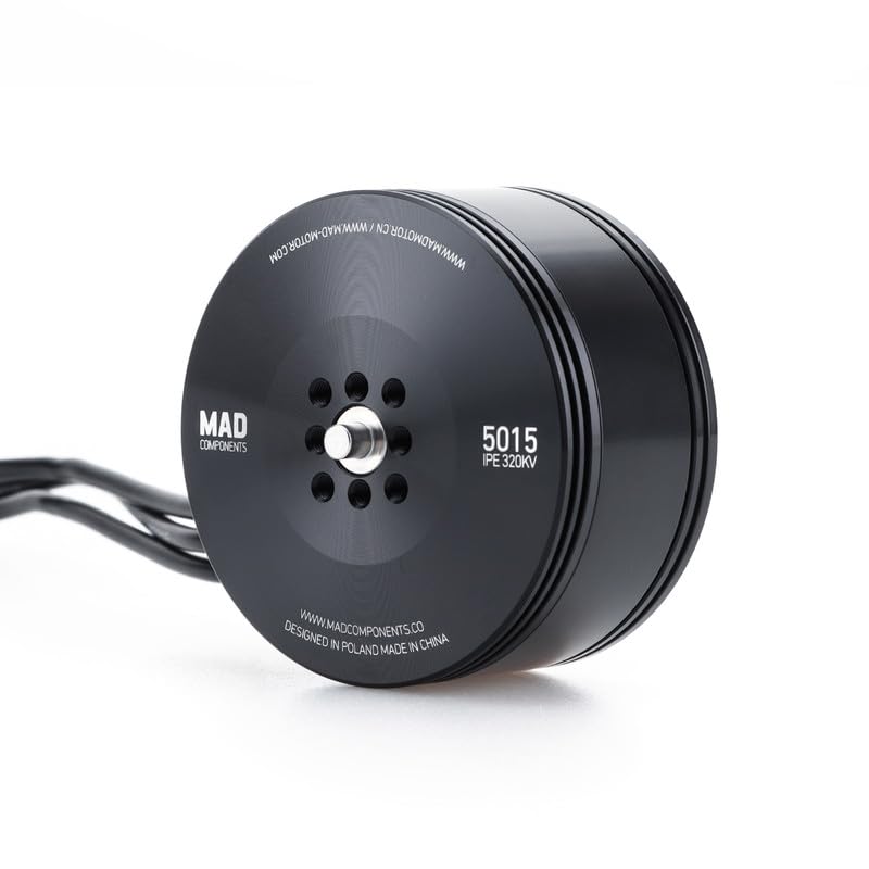 MAD 5015 IPE V3.0 320KV Brushless Motor, 6-12S Lipo Battery, 17-22 inch Propeller Drone Motor for Multirotor Quadcopter Drones RC Plane