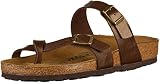 Birkenstock Women's Mayari Adjustable Toe Loop Cork Footbed Sandal Toffee 36 Medium EU