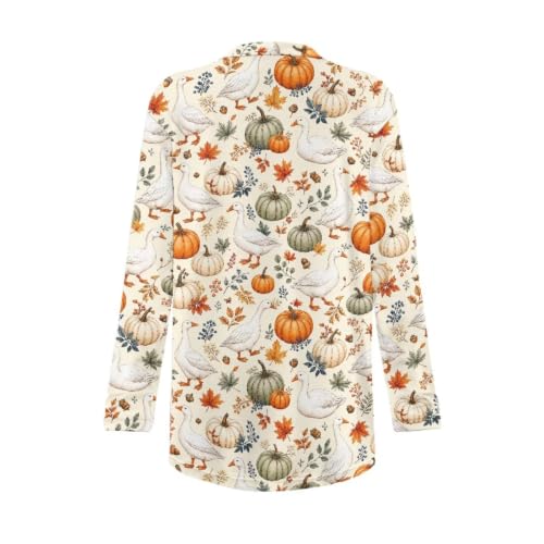 Image of Cardigan Sweaters for Women Long Sleeve Cardigan Soft Drape Open Front Fall Dusters V-Neck Jackets Dressy Loose Coat