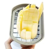 French Fry Cutter - Manuelles Kartoffelschneider, Home Pommes Cutter | Hand Press French Fry Maker, Küchenbratenschneider für Pommes, Kartoffelstreifen -Slicer, manueller Hubschrauber für Pommes zu Ha