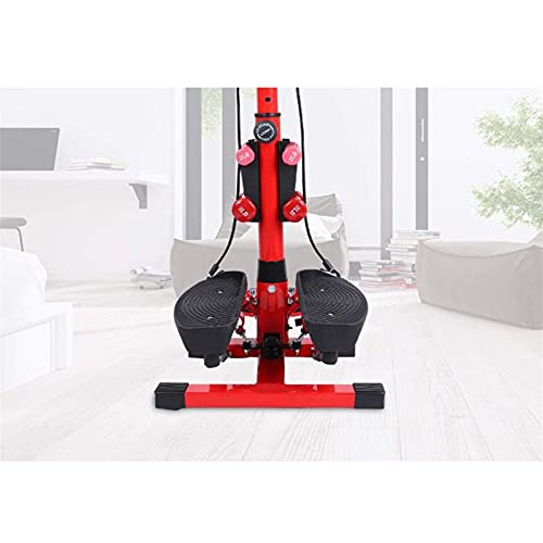 Image of Mini-Stepper Swing Stepper Adjustable Stepper Aerobic Twist Stair Stepper Exercise Fitness Workout Machine with LCD Screen and Safety Handlebars