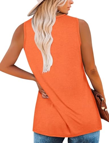 KISSMODA Womens Flora Print Tank Tops Ribbed Summer Shirt Sleeveless Summer Casual Women Blouses(S-3XL)