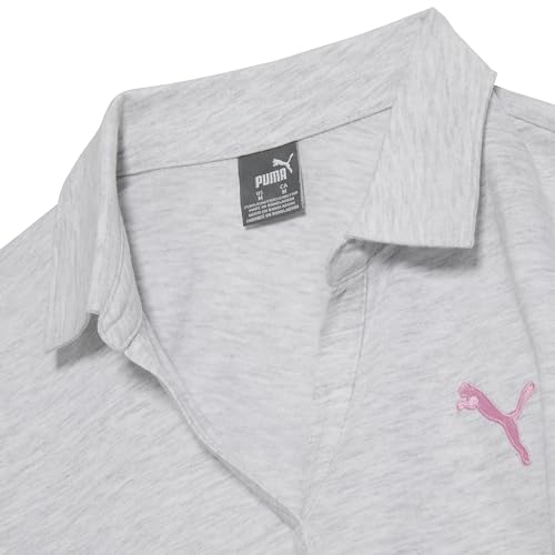 Image of PUMA girls Short Sleeve T-shirt, Fashion Prints & Colors, Soft and Comfortable