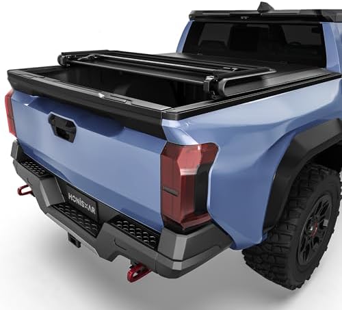 Soft Tri-Fold Truck Bed Tonneau Cover Fit for 2024-2026 Toyota Ta...