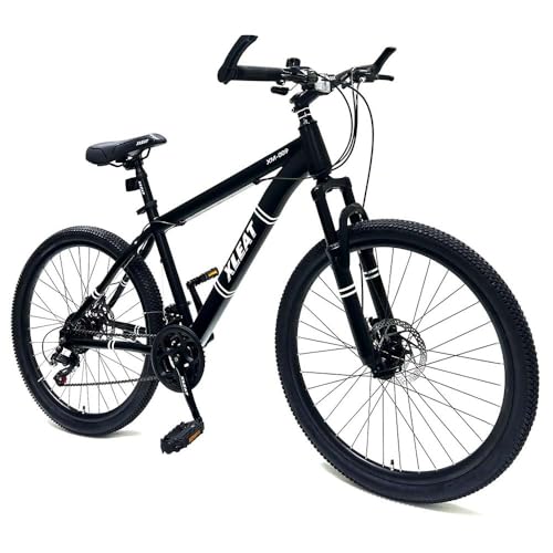 【日本企業】 マウンテンバイク 自転車 XLEAT 21段階変速 【26インチ】