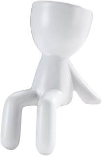 Cabilock Vaso de flores corporais, vaso de cerâmica, vaso de plantas, minimalista, decorativo, vaso de flores, estatuetas para decoração de casa e escritório