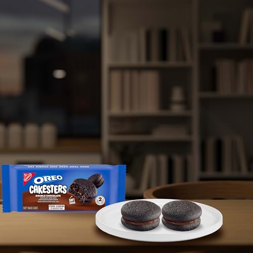 OREO Cakesters Double Chocolate Soft Snack Cakes, 60 Snack Packs - image 7