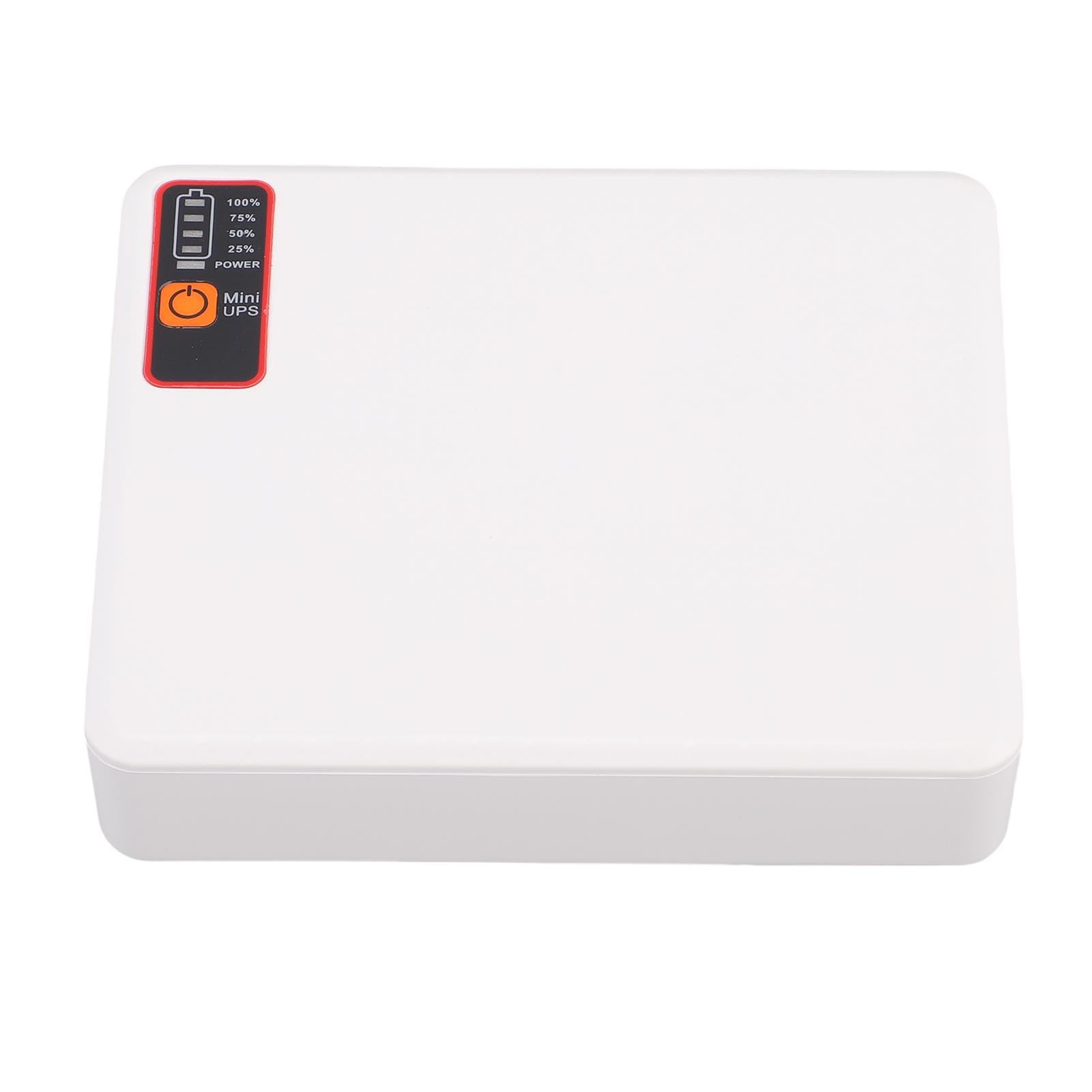 Onduleur UPS avec Batterie de Secours, capacité 15600mAh, pour