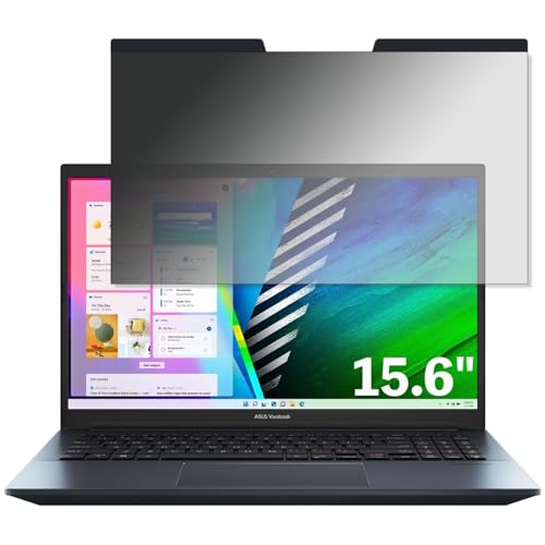 ASUS Vivobook Pro K3500PC 15.6�C���` 16:9 �Ή� �}�O�l�b�g�� �`�����h�~�t�B���� �v���C�o�V�[�t�B���^�[ �u���[���C�g�J�b�g ���˖h�~ PC �p�\�R�� �m�[�g�u�b�N �̂������h�~ ��ʕی� �ی�V�[�g ���E�ȒP ���ʎg�p