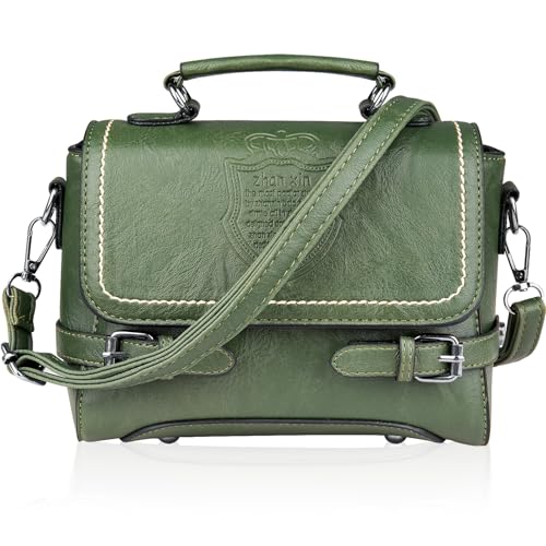 Image of Shoulder Bag for Women, Faux Leather Women's Shoulder Handbags, Fashionable Tote Purses for Women with Removable Strap and Zipper Closure