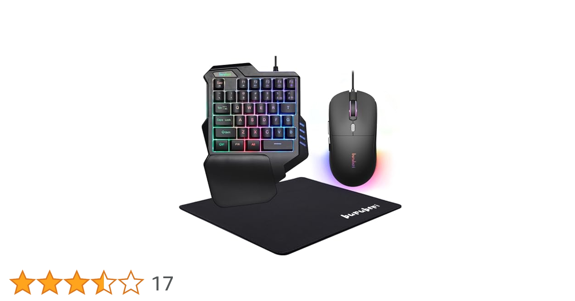 Amazon | buruberi キーマウ ゲーミングキーボードマウスセット