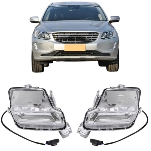 Feux de jour avant gauche LED pour Volvo XC60 2014-2018 antibrouillard barre 31364330