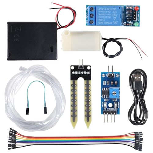 DIY Automatic Irrigation Kit with Soil Moisture Sensor