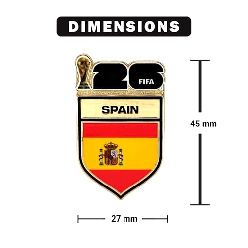 Image of FIFA World Cup Tournament Logo Magnet - Officially Licensed FIFA World Cup Magnet - Vibrant Host City Design - Durable Strong Hold - Perfect for Fridges, Lockers & Collectors