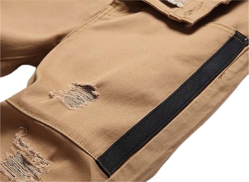 Boys Ripped Jeans Kids Lightweight Stretch Skinny Jeans Pants Slim Fit Denim Pants4