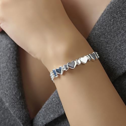 Image of TRUESILVER ACPL Pure Sterling Silver Bracelet for Women | BIS Hallmarked 925 Silver Bracelets Jewellery Gift for Birthday Wedding Anniversary