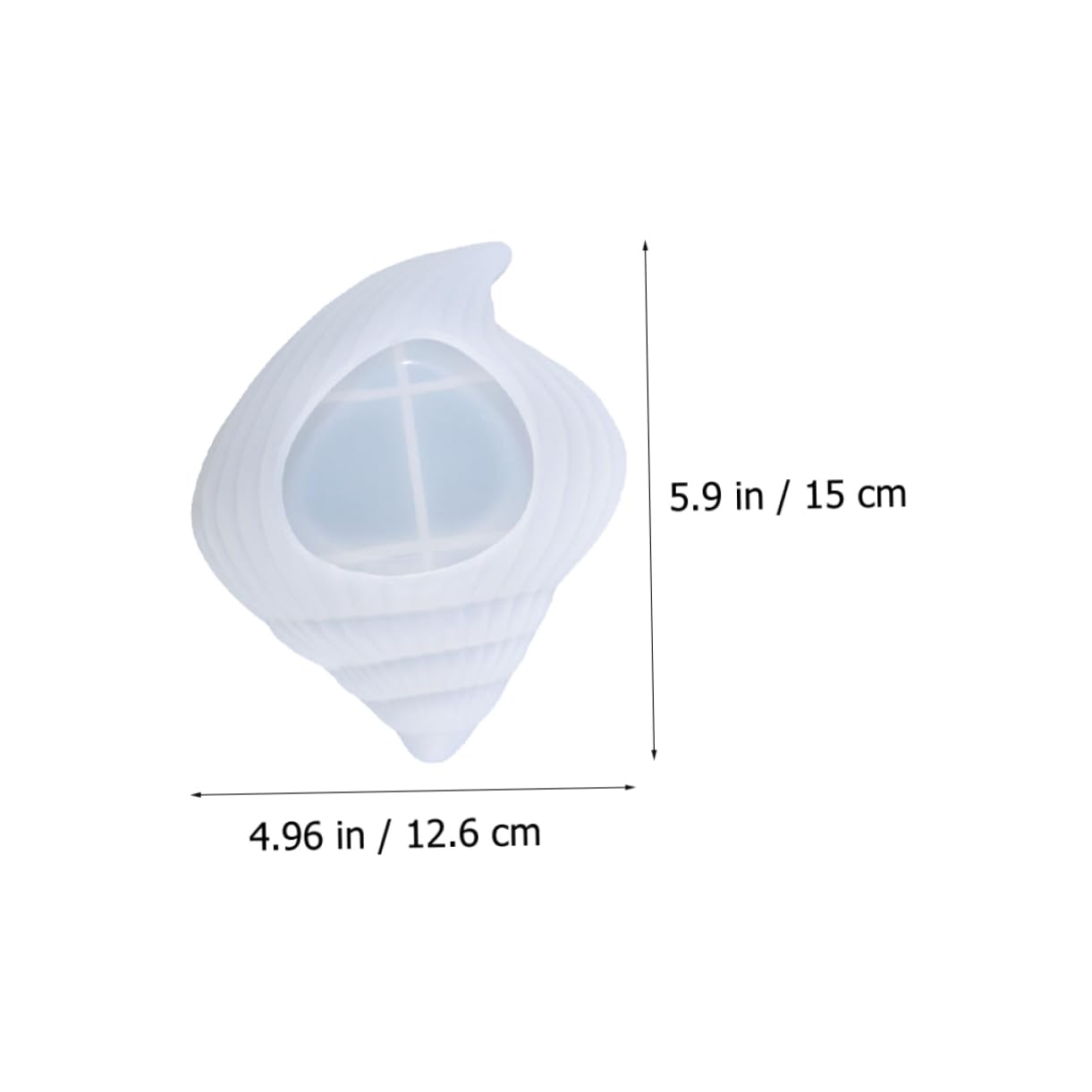 Beavorty 3pièces Moule Silicone pour Plateau De Rangement Créez Votre Propre Artisanat Unique avec Notre Moule De Conque pour Activités Famille Et Projets Créatifs