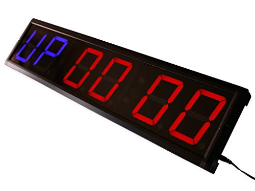 EU Programmable GYM interval countdown countup and stopwatch 4