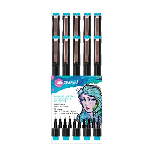 Spellbinders Finishing Line from Artomology by Jane Davenport Expressive Pens, Multi