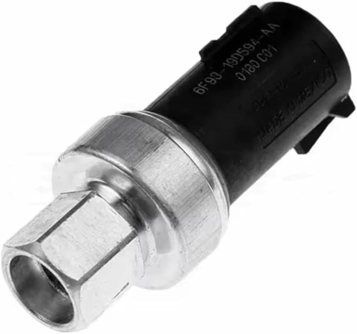 A/C Pressure Transducer Compatible with for Expedition 2007-2011 for Explorer 2006-2010 A/C Cycling Sensor Switch Air Conditioner Pressure Switch 6F9319D594AA