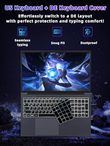 Rumtuk 17.3-Inch Laptop, N150 (Beat N100 N97 N5095) Up To 3.6 Ghz, 16GB Ram, 1TB Nvme Ssd, Fhd Ips Display, Long Battery Life, Backlit Kb, Numpad, Webcam, Wi-Fi/Usb 3.0/Type-C/Hdmi, Pc Notebook, Gray - 9