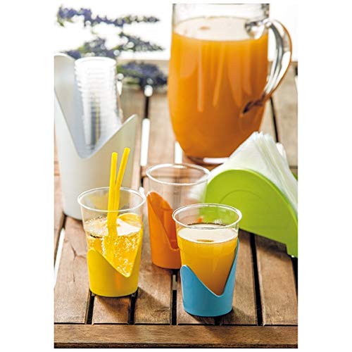 Guzzini - Feeling, Set van 6 glazen houders - Veelkleurig, 13 x 7 x h17 cm - 23020152 - Image 3