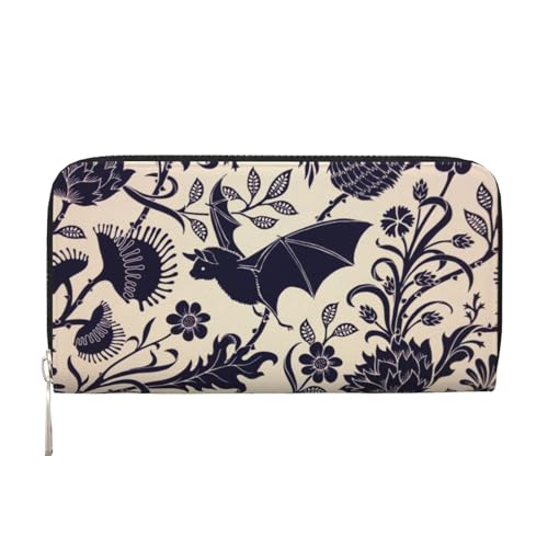 Portefeuille à main en cuir chauve-souris pour ranger vos cartes en sécurité