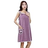 MORADO Microfiber Bathrobe, Bath Towel, Magic Towel,Beach and Spa Bathrobe for Girls & Women 300 GSM - (Pack of 1, Onion)