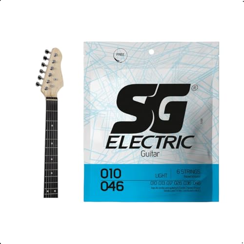 Encordoamento SG 010 Níquel para Guitarra