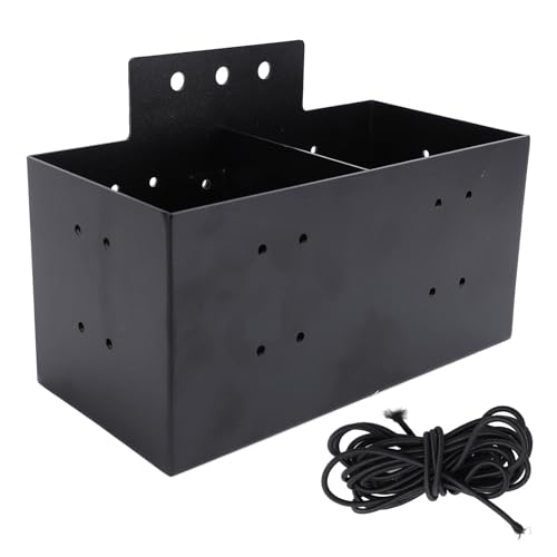 Brilluxa Caja De Herramientas De Remolque, Cofre De Herramientas Y Baúl De Almacenamiento Para Camión Autocaravana Y Barco, Montaje En La Lanza Del Remolque, Organizador De Herramientas