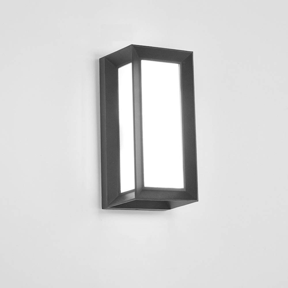 Applique murale LED design en aluminium étanche, luminaire haut de gamme intérieur extérieur