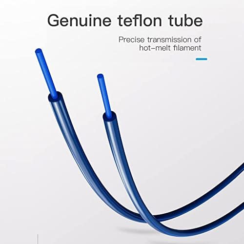 Creality Official Capricorn Tube Capricorn XS Bowden PTFE Tube 1M for 1.75mm Filament for Ender 3 Series/Ender 5 Series/CR 10 Series with Imported PTFE Resin, High Temperature Resistant, Non-toxic