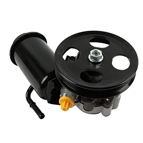 Daysyore Power Steering Pump 21-5229 with Pulley Fits for 1995-2004 Tacoma 3.4L V6,1996-2002 4Runner 3.4L V6,1995-1998 T100 3.4L V6. Power Assist Pump, Replace OE 4432004051, 4432004050 56110-RAA-A01