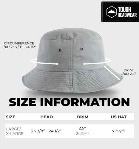 Tough Headwear Bucket Hats for Men - Fishing Hat - Men's Beach Hat - Bucket Hat for Women - Beach Hats for Women - Sun Hats