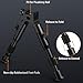 Twod Tactical Rifle Bipod Adjustable 6.3- 6.9 inch with Swivel Stud Mount
