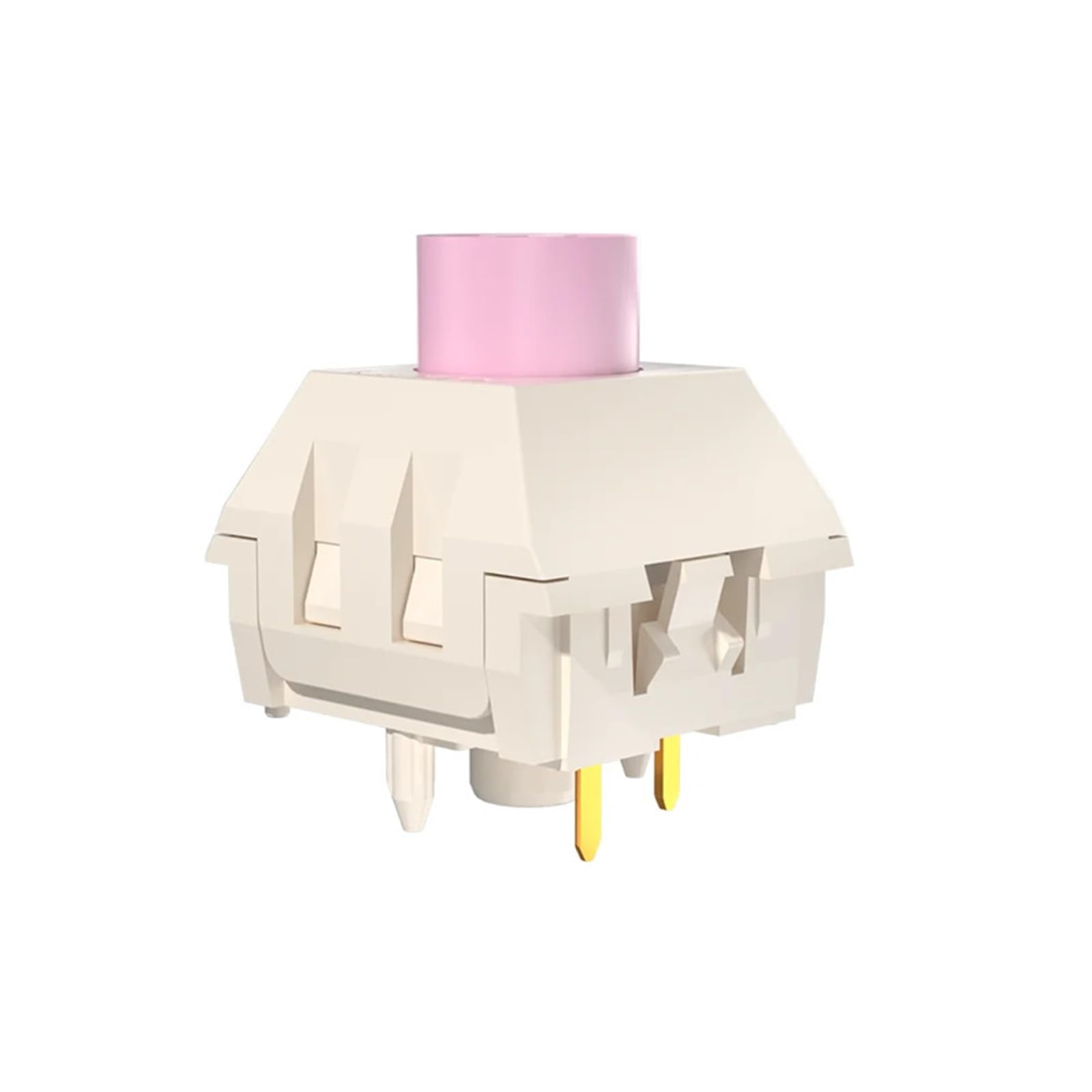 Box Strawberry Ice Cream Pro przełącznik liniowy 5-pinowy RGB SMD 37g mx przełącznik do klawiatury mechanicznej 50 m POM Like Speed Silver IDGTTLDF (10 szt.)