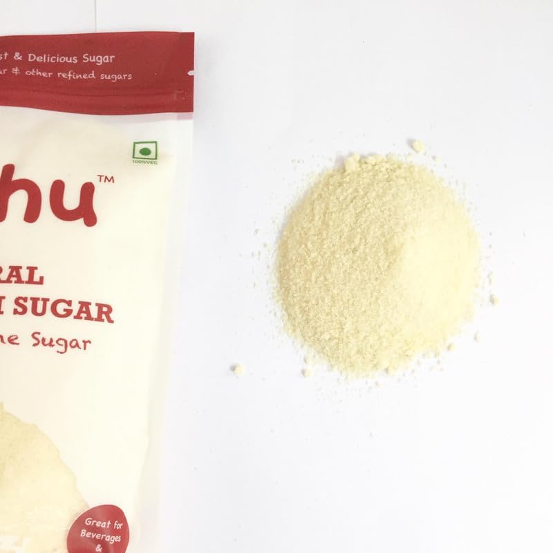 Image of Kolhu Natural Khandsari Sugar (Desi Khand) 3Kg (Pack of 3, Each 1 Kg)