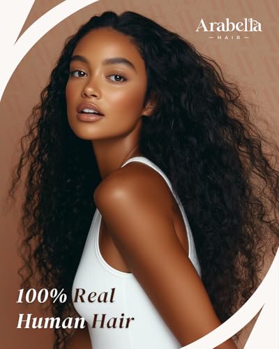 Arabella Wear Glueless Knots Curly 5x6 HD Lace Front Wigs for Black Women