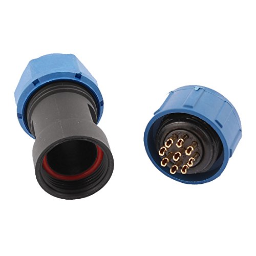 Conector Aéreo SP1710/S 9 Pines Azul y Negro miniatura 2