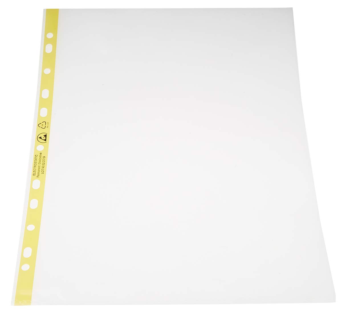RS PRO - Fundas para documentos (A4, 100 unidades, 297 mm, 220 mm, 100 unidades)