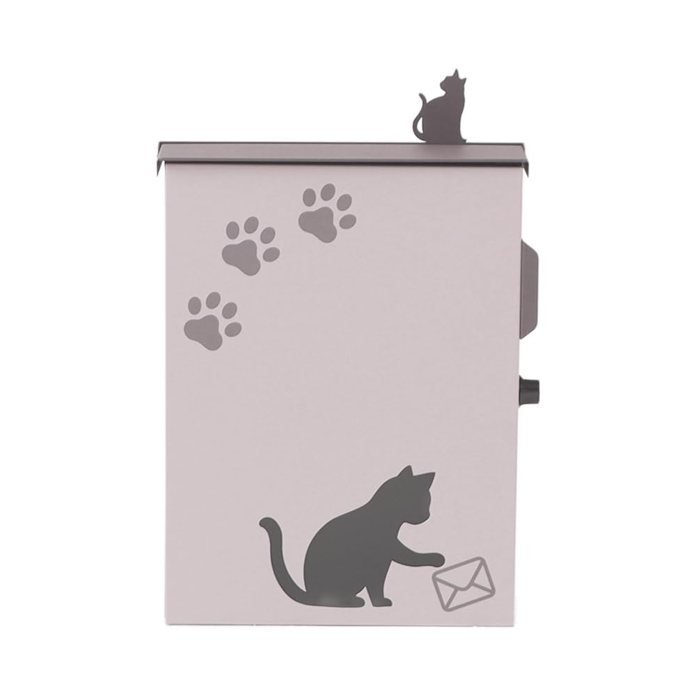 Amazon.co.jp: ヤマソロ 2WAYポスト 壁掛け スタンド 置き型 猫 ねこ
