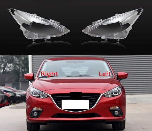 Coque de phare pour Mazda 3 Axela 2014-2016 en verre de remplacement - 2