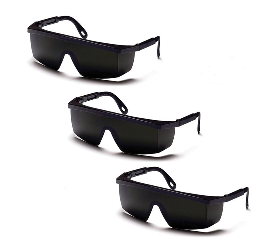 Quantum Retail - [Pack of 3 - Protective Eyewear, Anti-Droplets, Anti-Fog Glasses for Construction Laboratory Outdoor Eye Protection/Dust protection Bike Riding Safety Goggle - (Free-Size) (B096SXH8RB) Amazon Price History, Amazon Price Tracker