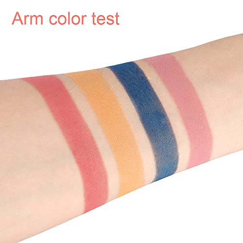 4 Fashion Colors Eyeshadow Palette To Diy Your Exclusive Makeup.soft Skin-Friendly Powder Like Silk,Break Easily And Not Powder,Double Tri Colors Matching Collocation Like A Painting. Sunset# #TOP5