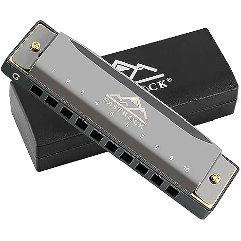 Harmonica EastRock 10 trous en sol Cover